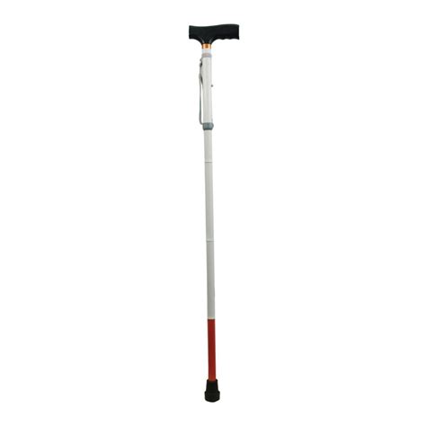 Adjustable Folding Support Cane F T Blind 37 40 In