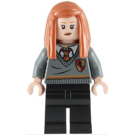 Lego Ginny Weasley Harry Potter Minifigure Hogwarts Uniform Walmart