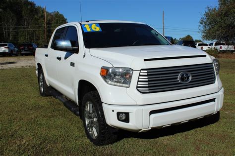 Pre Owned 2016 Toyota Tundra 4wd Truck Platinum Crew Cab Pickup In