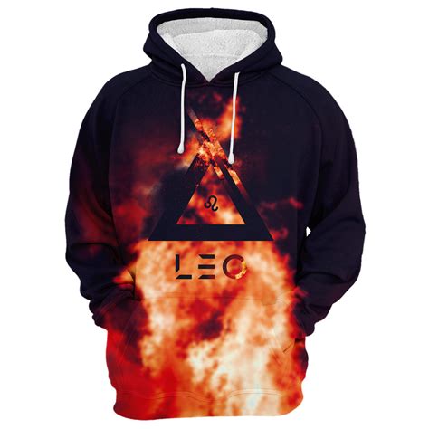 Fiery Leo Hoodie — Fresh Hoods