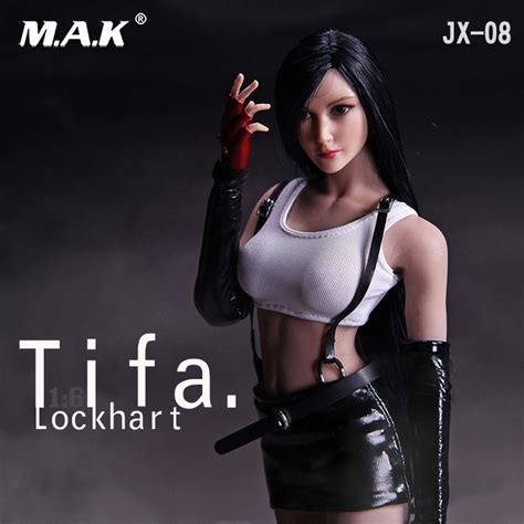 For Collection 16 Scale Tifa Lockhart Head Sculpt And Clothes Set F 12