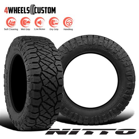 2 X New Nitto Ridge Grappler 29565r20 129126q All Terrain Tire Ebay
