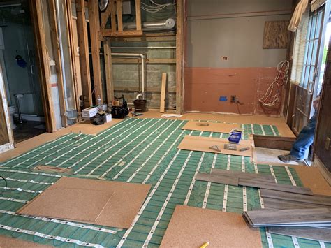 Electric shop garage basement radiant floor heating kit. Share Your Story: Basement Remodel Gets Upgraded with ...
