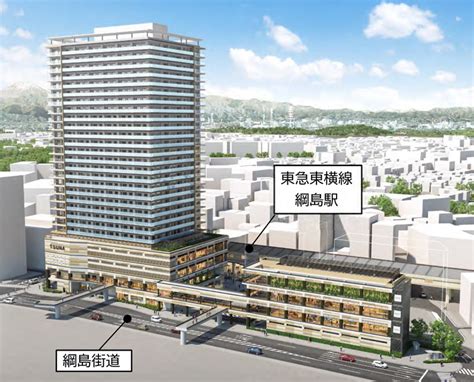 綱島東口「駅前再開発」が都市計画決定、2028年度の完成を目指す 横浜日吉新聞