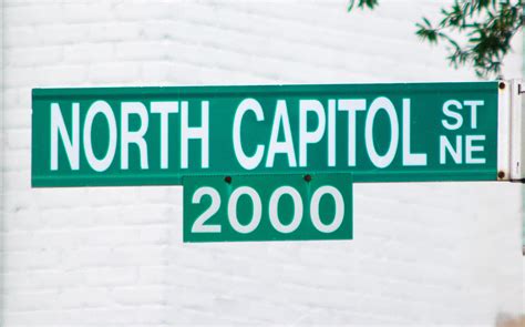 North Capitol Street Sign Washington Dc Tim Evanson Flickr
