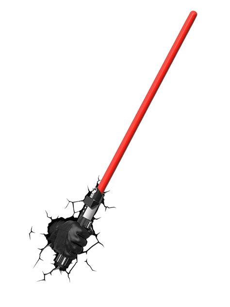 Star Wars Darth Vader Lightsaber Wall Lamp Nerdom