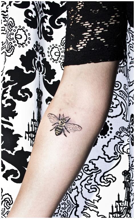 190 Bee Autiful Honey Bee Tattoo Designs With Meanings Ideas And