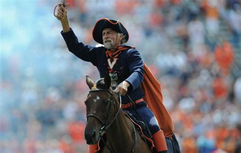 Cavalier On Horseback Virginia Cavaliers Official Athletic Site