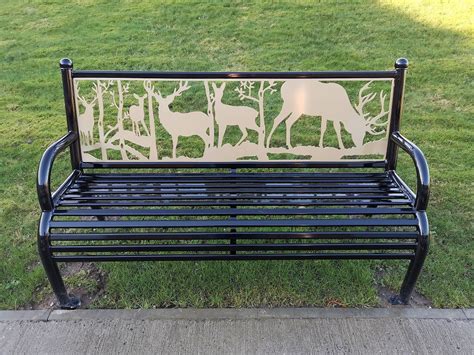 Deer And Stag Bench Seat · David Ogilvie Engineering · Street Park