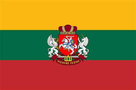 Flag Of The Kingdom Of Lithuania By Noblesseoblige52 On Deviantart