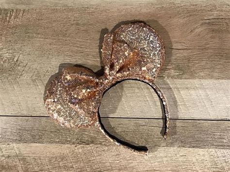 Handmade Mouse Ears Made With Pixie Dust Sequins Mickey Mouse