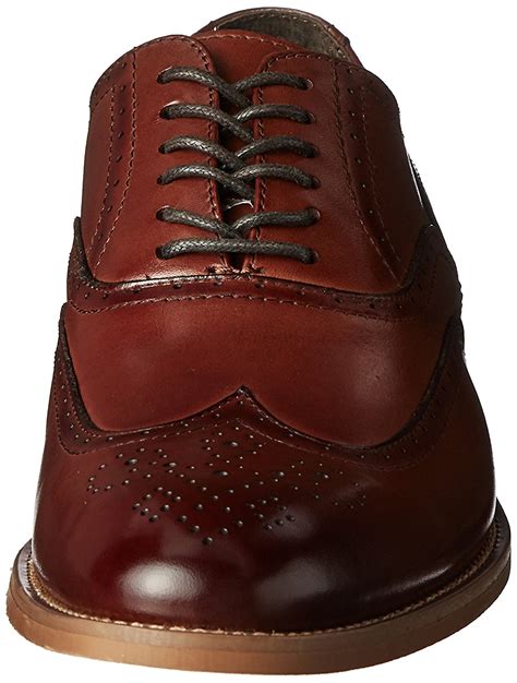 Stacy Adams Mens Dunbar Lace Up Dress Oxfords Cognac Size Mhuo Ebay