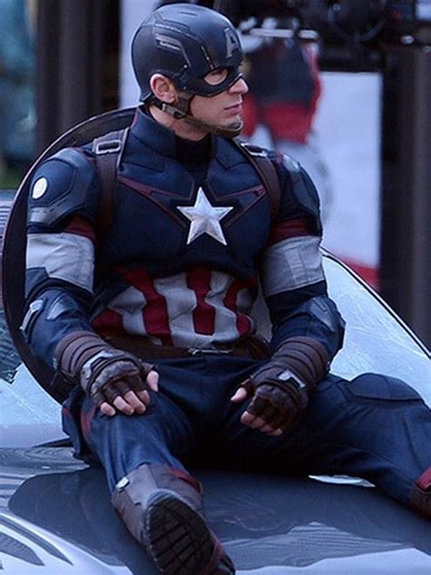 Avengers Age Of Ultron Jacket Captain America Jacket キャプテンアメリカ