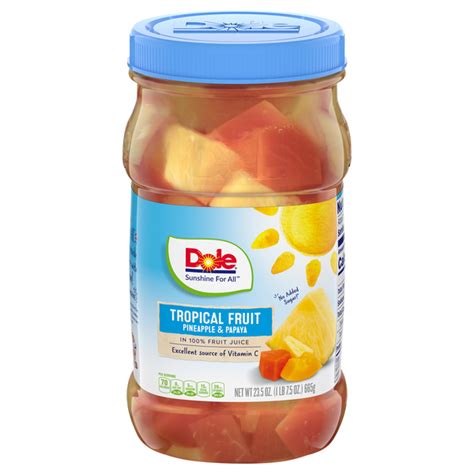 Save On Dole Tropical Fruit In 100 Fruit Juice Order Online Delivery
