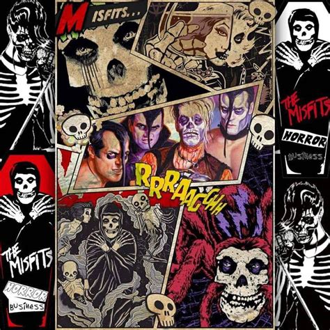 Pin By Jeanne Loves Horror💀🔪 On Misfits Punk Art Rock Band Posters