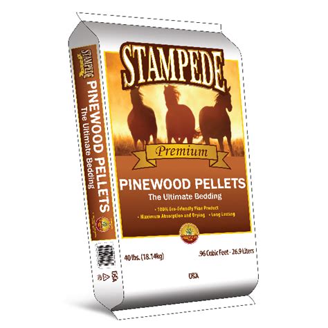Pinewood Pellets Stampede Premium Forage Consistently Consistent