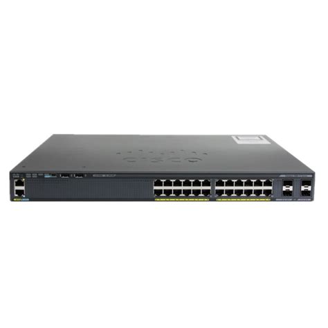 Cisco Catalyst 2960x 24 Port Poe Switch Ws 2960x 24ps L