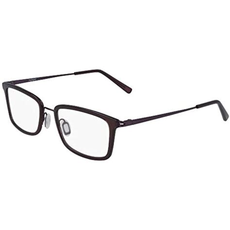 new flexon w3022 505 plum flexible titanium eyeglasses 51mm with flexon case true view optics