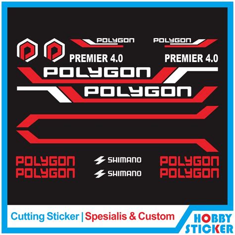 Stiker ditempel pada bagian velg, sehingga saat malam hari roda akan menyala. Decal Frame Polygon Sticker MTB Stiker Sepeda Custom ...