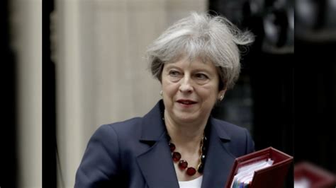 Britains Theresa May Says She Is Resilient Amid Rumours Of Threat To Her Leadership Firstpost