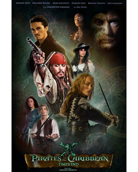 Poster For My Fan Script Of Pirates Of The Caribbean Times End R