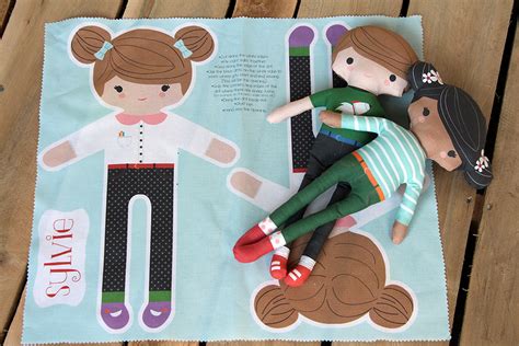 Diy Customize Your Own Cut And Sew Doll Spoonflower Blog