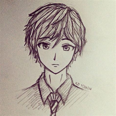 Boy Anime Sketch At Explore Collection Of Boy