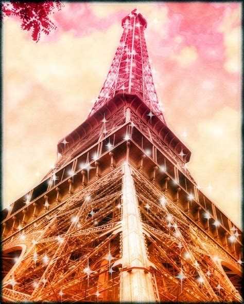 Eiffel Tower Pink Photography Paris Photography Eiffel Tower Paris