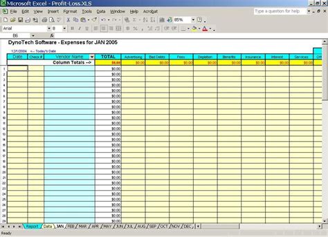 daily income  expense excel sheet