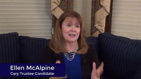 We Unite Cary Trustee Ellen Mcalpine Accomplishments Youtube