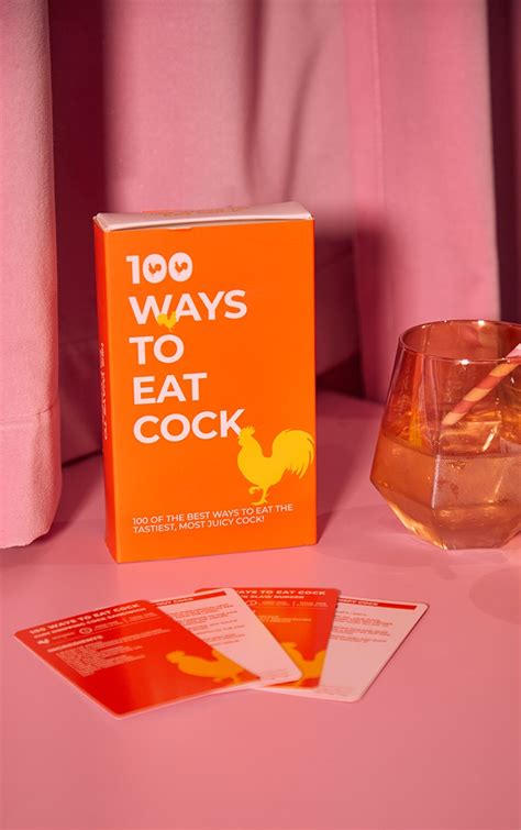 100 Ways To Eat Cock Recipe Cards Prettylittlething Ca
