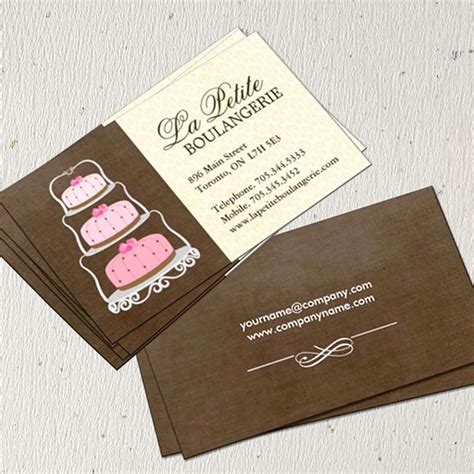 Related posts of cake business cards templates free. Cake Bakery Business Cards