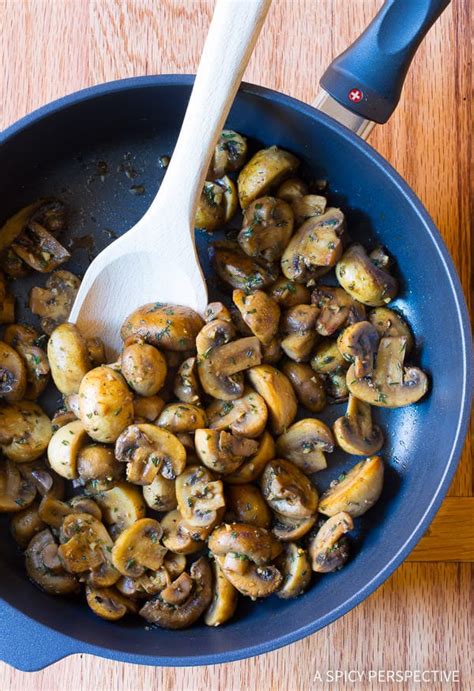 The Best Sauteed Mushroom Recipe - A Spicy Perspective