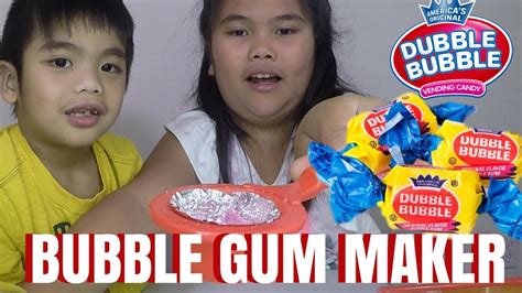 Dubble Bubble Gum Maker Toy 3mazings Kids Makes Bubble Gum Youtube