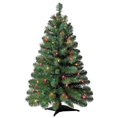 Holiday Time Pre Lit Winston Pine Artificial Christmas Tree Multicolor