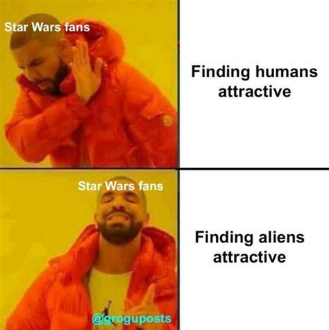 Star Wars Fans Finding Humans Attractive Star Wars Fans Finding Aliens