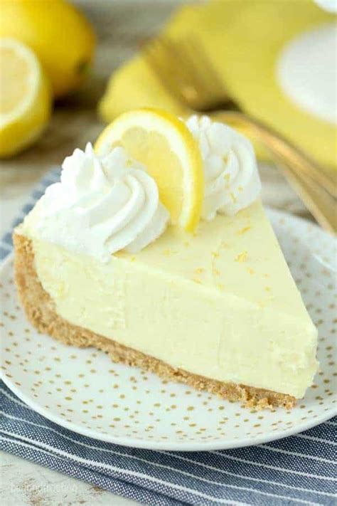 Quick And Easy No Bake Lemon Cream Pie Beyond Frosting