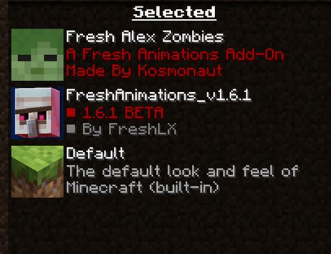 Fresh Alex Zombies Fresh Animations Minecraft Texture Pack