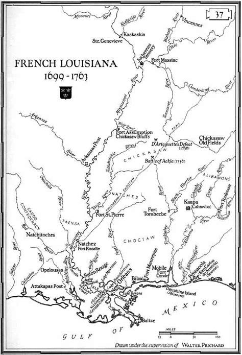 French Louisiana Map