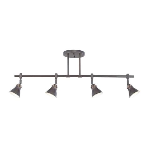 Trendy lowes lamps mason jar ceiling fan light kit new quart jars in 2019 good ideas source:pinterest.com. Quoizel 4-Light 36-in Palladian Bronze Dimmable Fixed ...