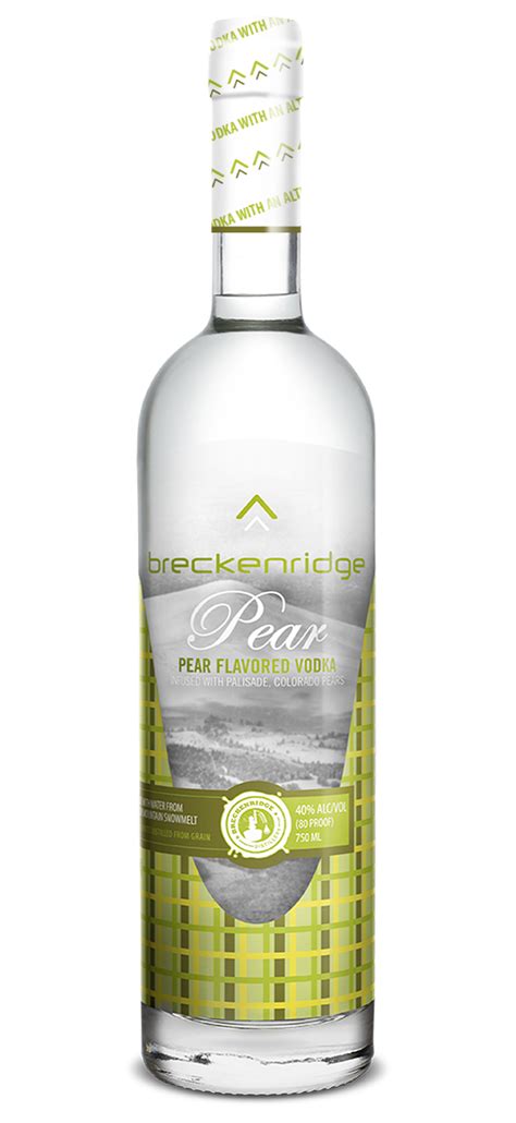 Breckenridge Pear Flavored Vodka Breckenridge Distillery