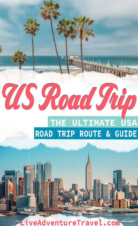 New York To California Road Trip National Parks Beautiful Hikes