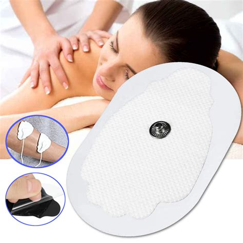New 1pcs Electrode Replacement Pads Snap On Massage Pads Chile Shop
