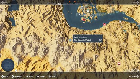 Assassins Creed Origins All Tomb Locations Shacknews