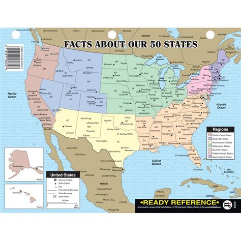 Facts 50 States Learning Card If 653 Carson Dellosa Social
