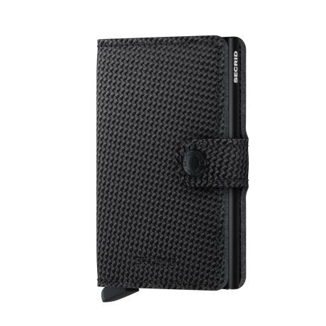 Secrid Mini Wallet Carbon Black Uitschuifbare Pasjeshouder