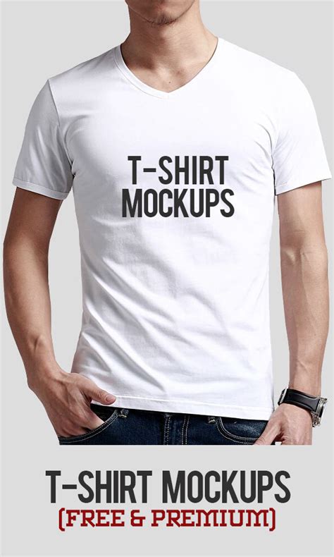 T Shirt Mockups Free And Premium For Designers Graphic Design Junction