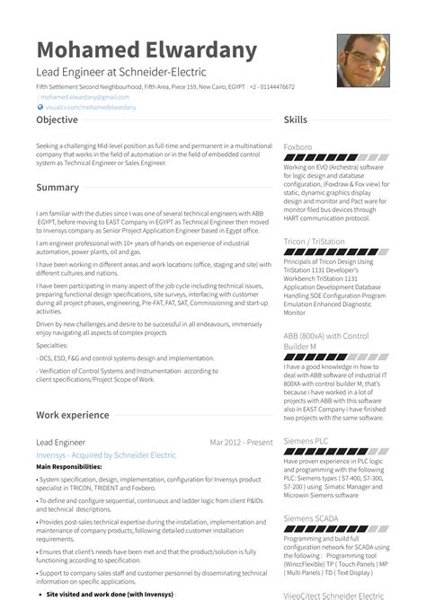 Our website was created for the unemployed looking for a job. Application Engineer - Resume Samples and Templates | VisualCV