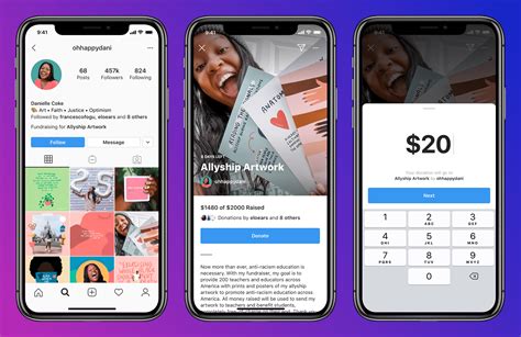 Instagram Is Testing A Personal Fundraiser Feature Techcrunch