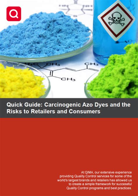 Quick Guide Carcinogenic Azo Dyes Retailer And Consumer Risks QIMA